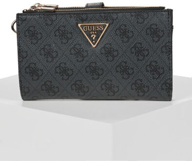 Guess Portemonnee Guess LAUREL II SLG DBL ZIP ORGNZR" Zwart - One size
