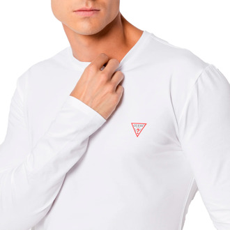 Guess Raad het shirt Wit