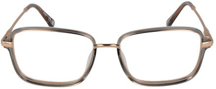 Guess Rechthoekige Acetaat Montuur Bril Grijs - One Size