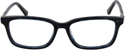 Guess Rechthoekige Bril Logo Navy