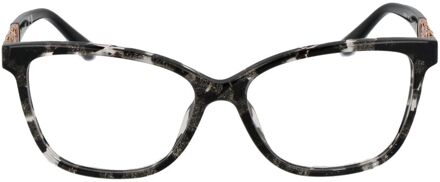 Guess Rechthoekige Montuur Bril Zwart - One Size