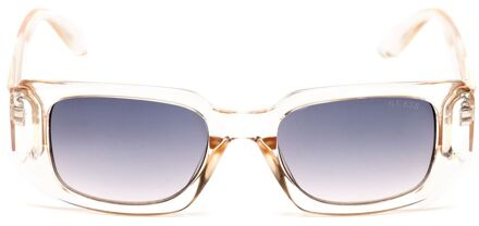 Guess Rechthoekige Zonnebril met Verlooplenzen Huidkleurig - One Size