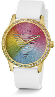 Guess Regenboog Siliconen Horloge Guess , Multicolor , Dames - ONE Size