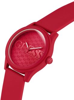 Guess Reputation Heren Rode Horloge GW0780G2 Rood - One Size