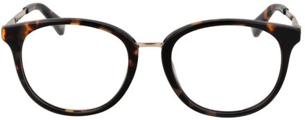 Guess Ronde Acetaat Montuur Bril Zwart