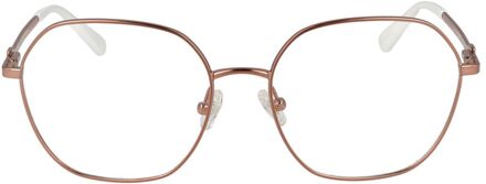 Guess Ronde Montuur Zonnebril Bruin - One Size