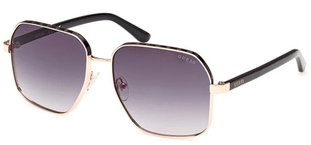 Guess Roségouden zonnebril met verlooplens Guess , Yellow , Dames - 58 MM