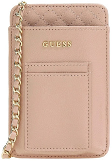 Guess Roze Synthetische Telefoonhouder Guess , Pink , Dames - ONE Size