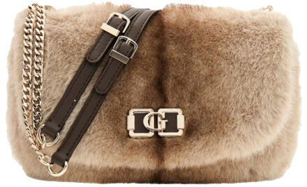 Guess S flap crossbody Bruin - One size