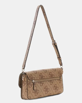 Guess Sadie flap schoudertas Bruin - One size