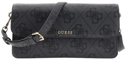 Guess Sadie flap schoudertas Houtskool - One size