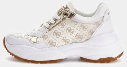 Guess Samra Hardloopschoenen Met 4G-Logo Wit multi - 37