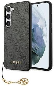 Guess Samsung Galaxy S24+ Guess 4G Charms Collection Hybrid Case - Grijs