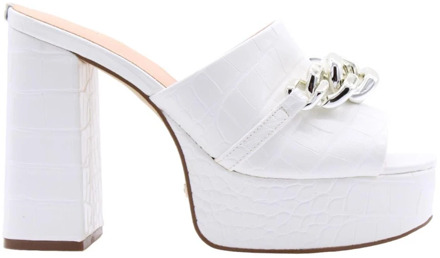 Guess Sandalen met hoge hakken Guess , White , Dames - 39 Eu,41 EU