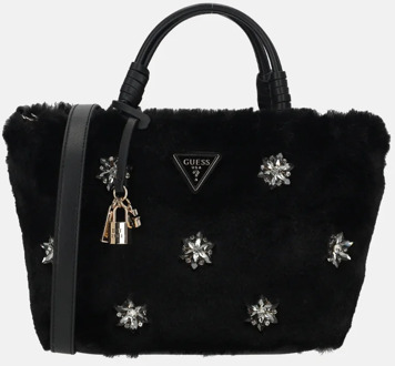 Guess Shaida ster shopper black Zwart