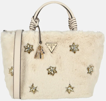 Guess Shaida ster shopper stone Beige