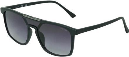 Guess Shield Unisex Mat Zwart Smoke Grijs Gradiënt GF5089 - One Size