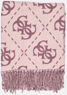 Guess sjaal grape Roze