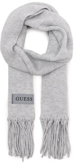 Guess Sjaal met Franjes - Grijstinten Guess , Gray , Dames - ONE Size