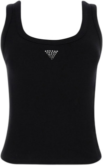 Guess Sleeveless Tops Guess , Black , Dames - XS