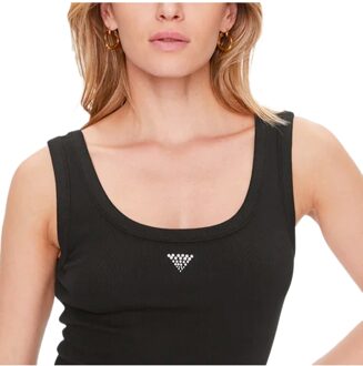 Guess Sleeveless Tops Guess , Black , Dames - XS