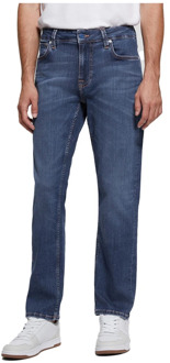 Guess Slim Fit Hotlap Katoenen Jeans Guess , Blue , Heren - W30,W33,W34,W39,W36,W32,W31