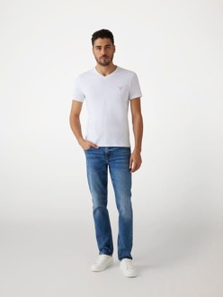 Guess Slim Fit T-Shirt Wit - L