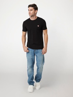 Guess Slim Fit T-Shirt Zwart - L