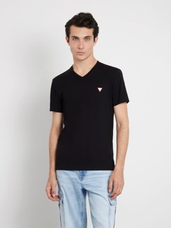 Guess Slim Fit T-Shirt Zwart - S