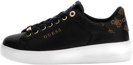 Guess Sneaker Roki 4G-Logo Peony Zwart - 36