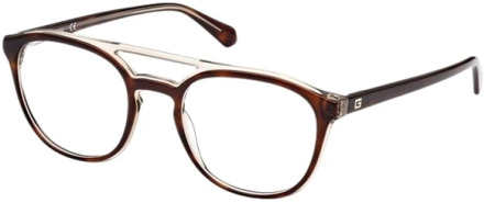 Guess Sparse Havana/Other Zonnebril Guess , Brown , Dames - 53 MM