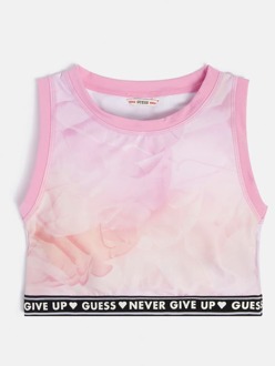 Guess Sport-Top Met All Over Print Roze multi - 10