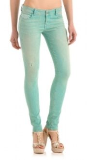 Guess STARLET SKINNY LIGHT Fruit Dr. Ermer Patch - Guess - Jeans - Groen - 30|31|32