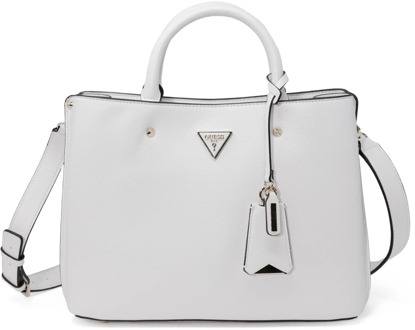 Guess Stijlvolle Girlfriend Satchel Guess , White , Dames - ONE Size