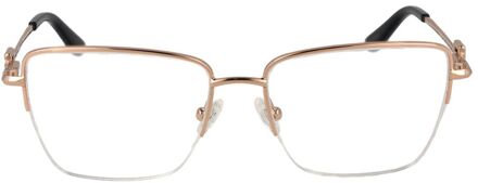 Guess Stijlvolle Metalen Bril Bruin - One Size