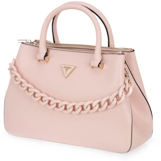 Guess Stijlvolle Statement Handtas Guess , Pink , Dames - ONE Size