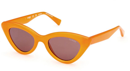 Guess Stijlvolle zonnebril voor alle gelegenheden Guess , Orange , Unisex - ONE Size