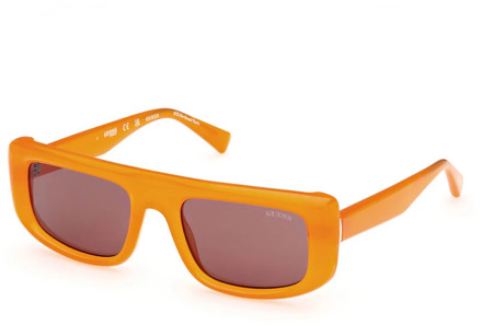 Guess Stijlvolle zonnebril voor mannen en vrouwen Guess , Orange , Unisex - ONE Size