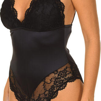 Guess Strappy Bodysuit met kant - maat Zwart