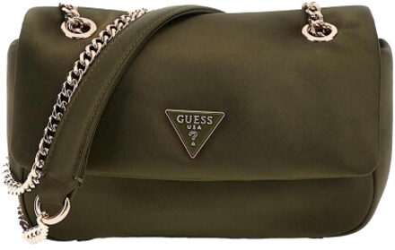 Guess Sunetra mini xbody flap tas Groen - One size