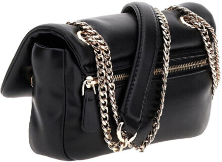 Guess Sunetra mini xbody flap tas - maat One size Zwart