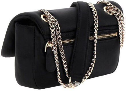 Guess Sunetra mini xbody flap tas Zwart - One size
