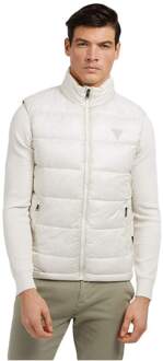 Guess Superlichte mouwloze Guess doudoune voor heren - maat XL Beige