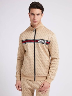 Guess Sweater Logo All-Over Beige