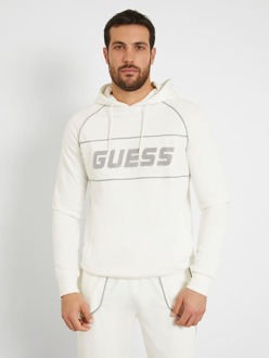 Guess Sweater Logo Voorkant Wit multi