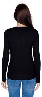 Guess Sweater Met V-Hals Zwart - S