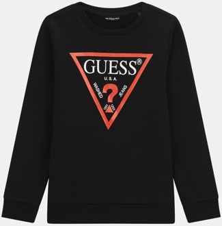Guess Sweatshirt Driehoeklogo Zwart - 12