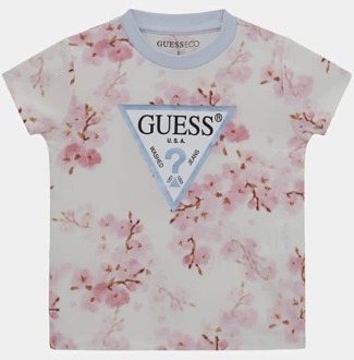 Guess T-Shirt All-Over Bloemenprint Bloemenprint roze - 2