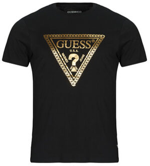 Guess T-shirt Korte Mouw Guess CHAIN TRI" Zwart - M, L