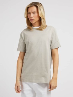 Guess T-Shirt Met Klein Logo Grijs - XL